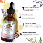 Aliver Hair Growth Power Oil – 11 Oil Blend - 60ml - Image 4