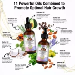 Aliver Hair Growth Power Oil – 11 Oil Blend - 60ml - Image 5