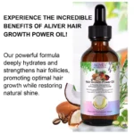 Aliver Hair Growth Power Oil – 11 Oil Blend - 60ml - Image 7
