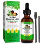 Aliver 3in1 Rosemary Oil with Batana & Black Castor Oil - 60ml